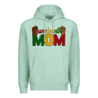 Seafoam juneteenth mom Premium Hoodie - texasbilliewilder