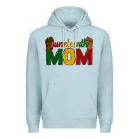 Blue Mist juneteenth mom Premium Hoodie - texasbilliewilder