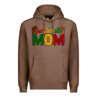 Chestnut juneteenth mom Premium Hoodie - texasbilliewilder
