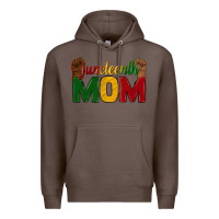 Coffee juneteenth mom Premium Hoodie - texasbilliewilder