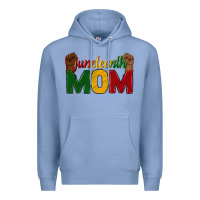 Colony Blue juneteenth mom Premium Hoodie - texasbilliewilder