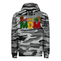 Slate Camo juneteenth mom Premium Hoodie - texasbilliewilder