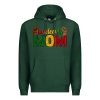 Sports Green juneteenth mom Premium Hoodie - texasbilliewilder