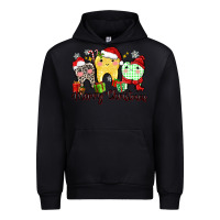 Black merry christmas tooth Urban Hoodie - Zillion Design Studio