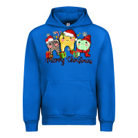 Cobalt merry christmas tooth Urban Hoodie - Zillion Design Studio