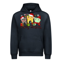 Navy merry christmas tooth Urban Hoodie - Zillion Design Studio
