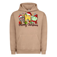 Pigment Burro merry christmas tooth Urban Hoodie - Zillion Design Studio