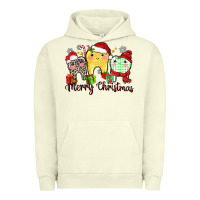 Pigment Pistachio merry christmas tooth Urban Hoodie - Zillion Design Studio