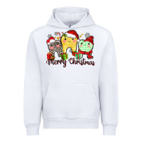 White merry christmas tooth Urban Hoodie - Zillion Design Studio