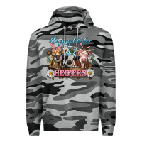 Slate Camo Happy Easter Heifers Premium Hoodie - RanaPortraitStore