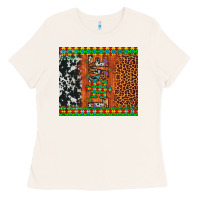 Bone love autism awareness leopard cowhide Ladies Tee - Artiststas