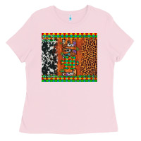 Bubblegum Pink love autism awareness leopard cowhide Ladies Tee - Artiststas