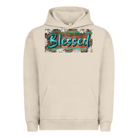 Blessed With Daisy And Leopard Urban Hoodie | Teevron