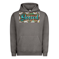 Pigment Tornado Blessed With Daisy And Leopard Urban Hoodie - RanaPortraitStore