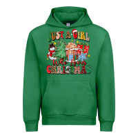 Emerald just a girl who loves christmas Urban Hoodie - Zillion Design Studio