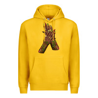Lemon juneteenth nail art with afro hand Premium Hoodie - texasbilliewilder