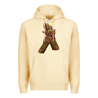 Pina Colada juneteenth nail art with afro hand Premium Hoodie - texasbilliewilder