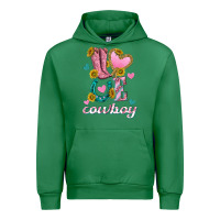 Emerald love western cowboy Urban Hoodie - texasbilliewilder
