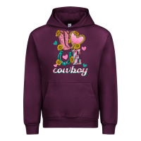 Mauve Wine love western cowboy Urban Hoodie - texasbilliewilder
