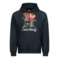 Navy love western cowboy Urban Hoodie - texasbilliewilder