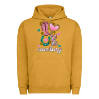 Pigment Peanut Butter love western cowboy Urban Hoodie - texasbilliewilder