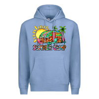 Colony Blue summer camp Premium Hoodie - Zillion Design Studio