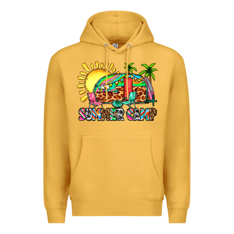 Summer Camp Premium Hoodie by Zillion Design Studio | Teevron