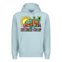 Blue Mist summer camp Premium Hoodie - Zillion Design Studio