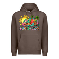 Coffee summer camp Premium Hoodie - Zillion Design Studio