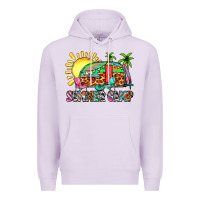 Lilac summer camp Premium Hoodie - Zillion Design Studio