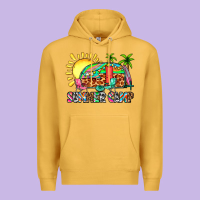 Summer Camp Premium Hoodie Designed By Zillion Design Studio