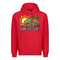 Red summer camp Premium Hoodie - Zillion Design Studio