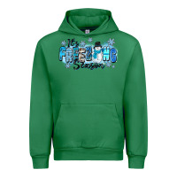 Emerald it's freezing season Urban Hoodie - Zillion Design Studio