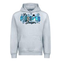 Heather Grey it's freezing season Urban Hoodie - Zillion Design Studio