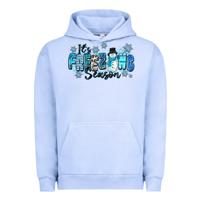 It's Freezing Season Urban Hoodie by Zillion Design Studio | Teevron