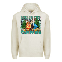 Oatmeal Heather life is better around the campfire Premium Hoodie - Zillion Design Studio
