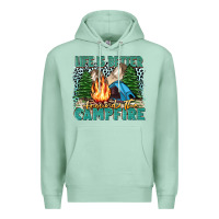Seafoam life is better around the campfire Premium Hoodie - Zillion Design Studio