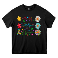 Black It's Okay To Be Different Heavy Core Tee - CowhideDigitalArt