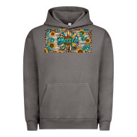 Pigment Tornado Blessed With Sunflower And Gemstone Urban Hoodie - RanaPortraitStore