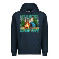 Navy life is better around the campfire Premium Hoodie - Zillion Design Studio