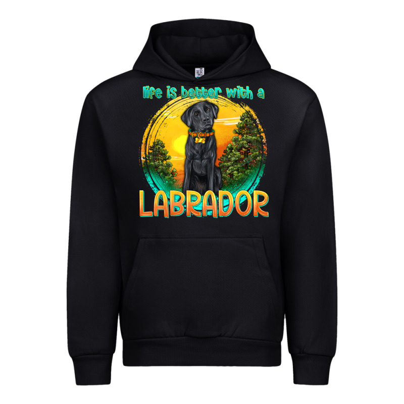 Life Is Better With A Labrador Urban Hoodie by texasbilliewilder | Teevron
