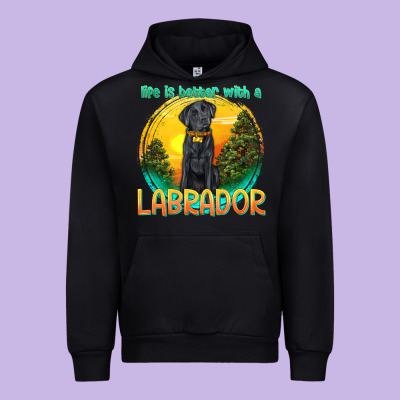 Urban Hoodie life is better with a labrador