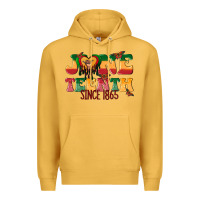Mustard juneteenth since 1865 with heart Premium Hoodie - texasbilliewilder