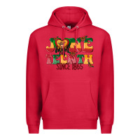 Cardinal juneteenth since 1865 with heart Premium Hoodie - texasbilliewilder