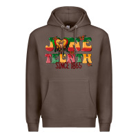 Coffee juneteenth since 1865 with heart Premium Hoodie - texasbilliewilder