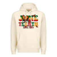 Sandshell juneteenth since 1865 with heart Premium Hoodie - texasbilliewilder