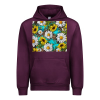 Daisy And Sunflower Urban Hoodie | Teevron