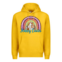 Lemon happy easter rainbow bunny Premium Hoodie - RanaPortraitStore