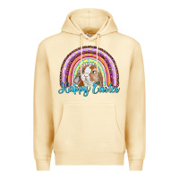 Pina Colada happy easter rainbow bunny Premium Hoodie - RanaPortraitStore