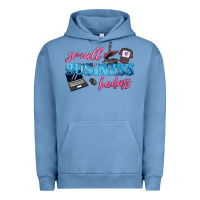 Pigment Pebble Blue small business badass Urban Hoodie - texasbilliewilder